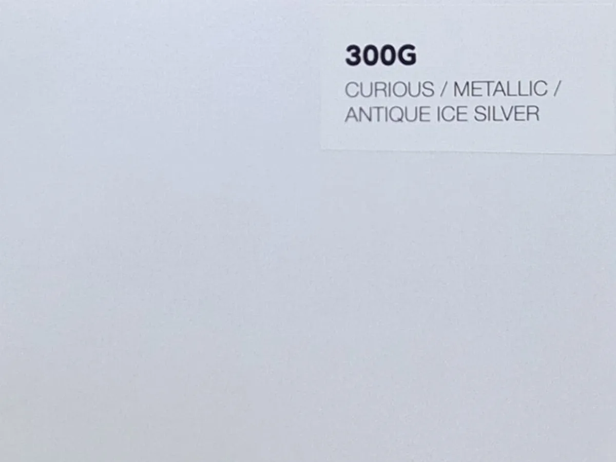 300G Curious / metallic / antique ice silver