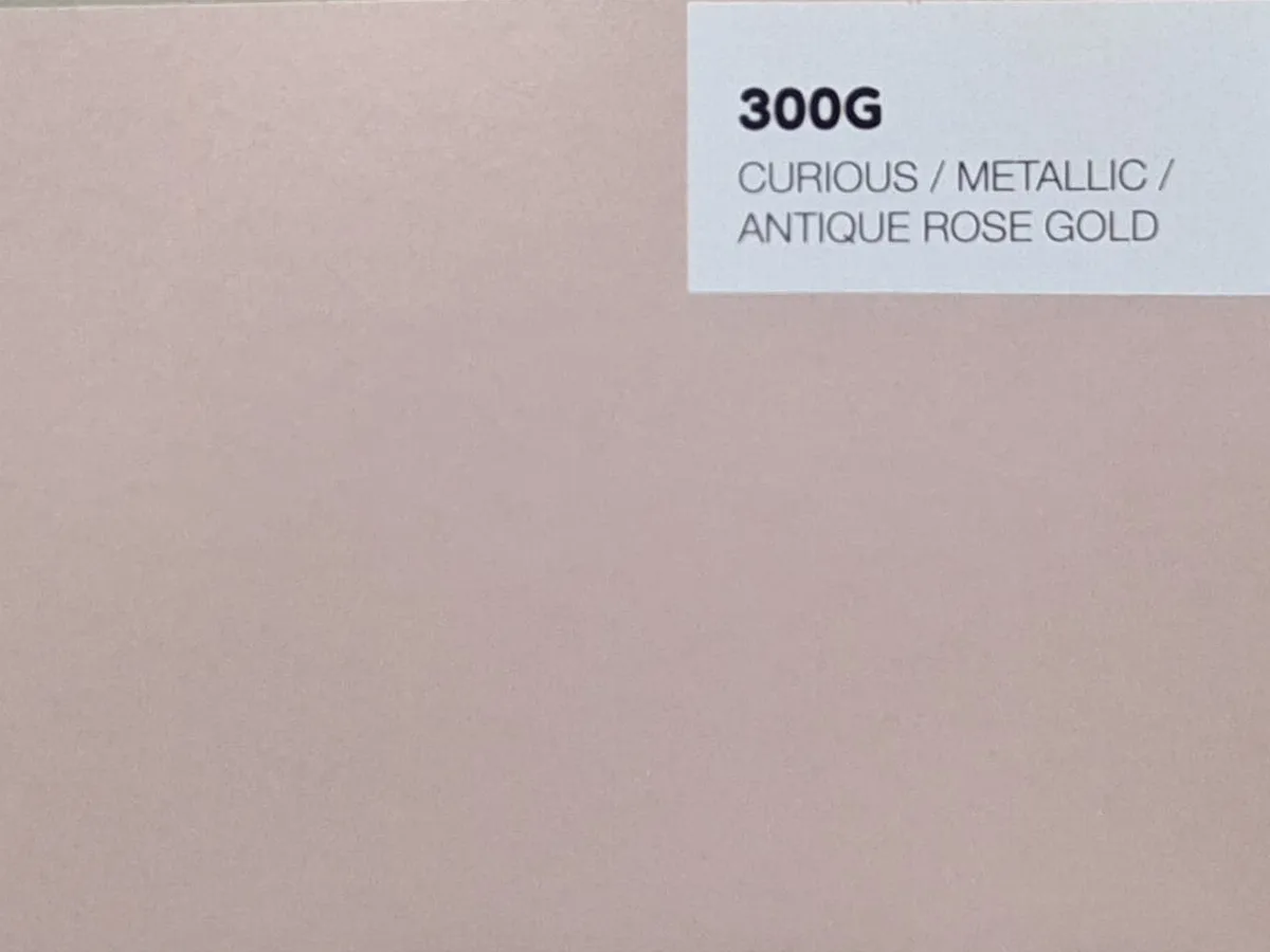 300G Curious / metallic / antique rose gold