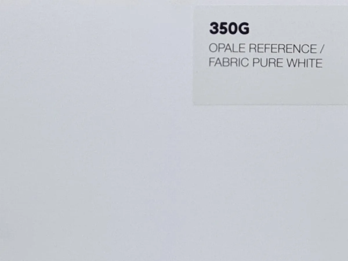 350G OPALE REFERENCE/ FABRIC PURE WHITE