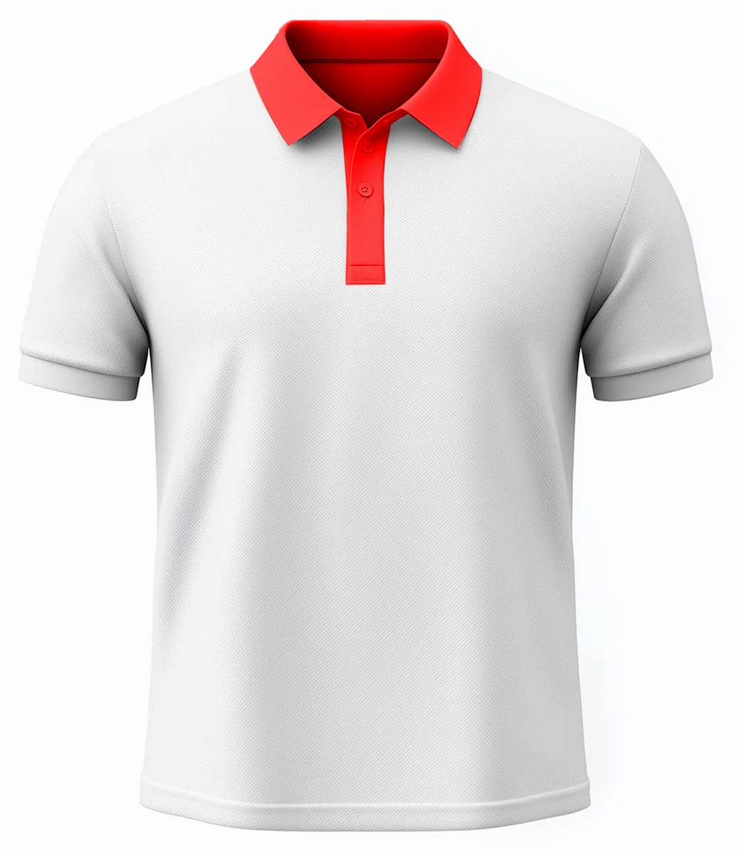 Polo personnalisé manche courte bicolore