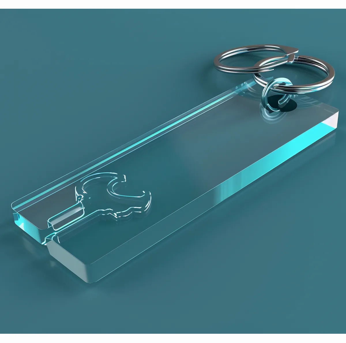 Porte clé en Plexiglass
