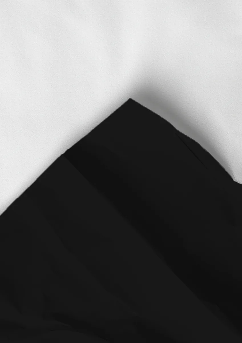 Tissu Dos Noir