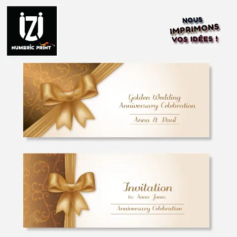Carte d'invitation