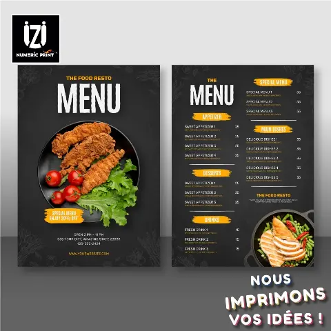 Carte Menu